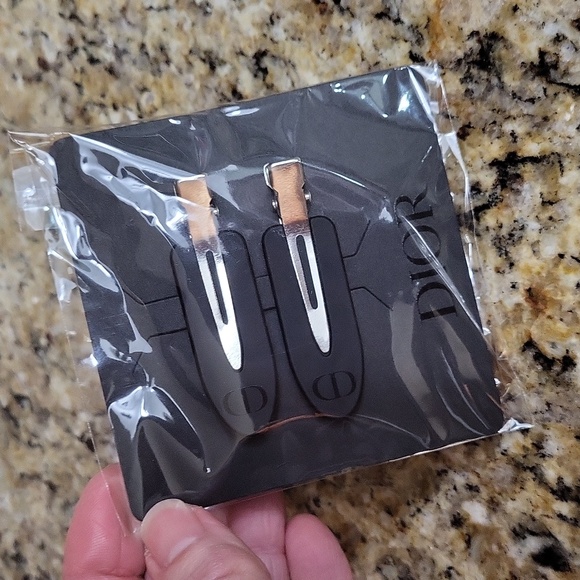 NWOT 2 Dior Hair Clips